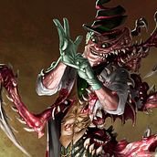 Simon Pure, The Psycho Skinwalker. Un projet de Conception de personnages, Art conceptuel, Dessin numérique, Illustration numérique, Peinture numérique et Illustration traditionnelle de gllaurentino1990 - 23.11.2025