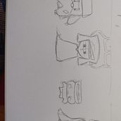 Proyecto Final. Character Design, Drawing, Pencil Drawing, Sketchbook, and Sketching project by Benicio Neira Henríquez - 11.24.2025