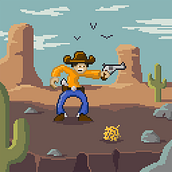 Diseño de personaje en Pixel Art . % Saul Ceballos tarafından hazırlanan Karakter Tasarımı, Video Oyunları, Piksel Sanatı, Ve Oyun Tasarımı projesi - 11.24.2025