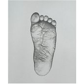 A realistic drawing of my son's foot. Een project van  Tekening van Anastasiia Bulantseva - 25.11.2025