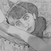 TEG - Sèrie de retrats (Primer) . Ilustrasi tradisional, Ilustrasi Digital, Dan Gambar Pensil proyek oleh Laia Cuesta Z. - 11.26.2025