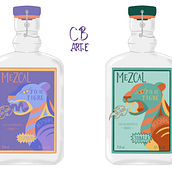Mezcal Ojo de Tigre!. Un projet de Design , Conception de produits, Lettering manuel, Illustration traditionnelle, Illustration numérique , et Packaging de carolabraun9 - 29.11.2025