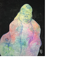 Galactic Gorilla. Un projet de Beaux Arts, Peinture, Illustration traditionnelle , et Aquarelle de leda_montalbano - 01.12.2025