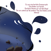 Die kleine Rosafarbene Ameise wünschte sich bei einer Sternschnuppe . Character Design, Children's Illustration, Children's Literature, Content Writing, Creative Writing, Digital Illustration, Drawing, Fine Arts, Picturebook, and Writing project by Masoumeh Badrezaman - 12.01.2025