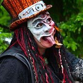 Masque de latex steampunk Horreur. Arts, Crafts, Creativit, Accessor, Design, Set Design, and Makeup project by Roxane Onyria - 12.02.2025