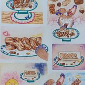 Lezzetleri saklayan, üzüntüleri de saklar . % Maria Paula Herrera Romero tarafından hazırlanan Geleneksel illüstras, on, Ve Çizim projesi - 12.03.2025