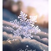 Escena atmosférica en la nieve . Ilustrație digitală de Rosa Compte - 12.04.2025