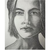 Portrait of a Woman #4. Een project van  Tekening van Anastasiia Bulantseva - 05.12.2025