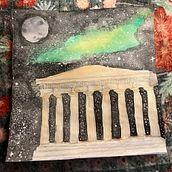 γαλαξίας. Fine Arts, Painting, Traditional illustration, and Watercolor Painting project by begomes8303 - 12.07.2025