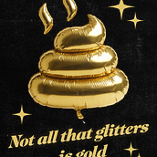 Nem tudo que reluz é ouro.. Ilustração digital projeto de 4b5k8zdxsm - 08.12.2025