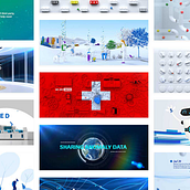 EuroMedLab Múnich 2022: Ecosistema de Contenido por OH37 . Acara, animasi 3D, animasi 2D, Grafik Gerak, Desain Digital, Dan Desain Interaktif proyek oleh OH37 - 12.09.2025