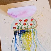 Sketchbook interattivo di Liana Montaruli. Un progetto di Artigianato, Disegno, Papercraft, Sketchbook, Bozzetti e Pittura ad acquerello di Liana Montaruli - 09.12.2025