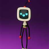 Primer curso. Un proyecto de Motion Graphics, Diseño de personajes, Diseño de producto y Modelado 3D de aaronfi - 09.12.2025