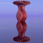 Infinity Pineapple. 3D, 3D Design, 3D Modeling, Architecture, Digital Architecture, Furniture Design, Making, Industrial Design, Interior Architecture, and Product Design project by ivanela_kuzmanova - 12.10.2025