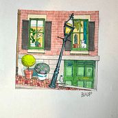Boston 2019. Painting, Drawing, Watercolor Painting, and Architectural Illustration project by bjameslasley - 12.12.2025
