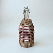 Scobidou bottle. Accessor, Design, Arts, Crafts, Decoration, and Weaving project by Caroline Bredariol - 12.12.2025