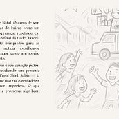 O presente que não cabia nas mãos. Character Design, Children's Illustration, Content Writing, Creative Writing, Digital Illustration, Drawing, Fine Arts, Picturebook, and Writing project by Ronaldo Prestes Gomes - 12.15.2025