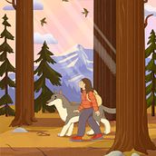 Мой проект курса: Цифровая иллюстрация: создание твоего воображения. Ilustração tradicional e Ilustração digital projeto de Наталья Затуловская - 16.12.2025