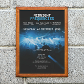 Nightclub Poster Design. Graphic Design, and Poster Design project by Lorna - 12.16.2025