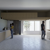 Diseño de interiores: Quincho. Un projet de Architecture d'intérieur, Décoration, Design d'intérieur , et Design d'espace de azulcroceti15 - 18.12.2025