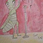 Cri cri Ein Projekt aus dem Bereich Bildende Künste, Malerei, Traditionelle Illustration, Zeichnung, Aquarellmalerei, Bleistiftzeichnung, Kinderillustration und Erzählung von Mar González - 19.12.2025