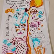 Human. Un projet de Illustration traditionnelle de paradise_wandering - 20.12.2025