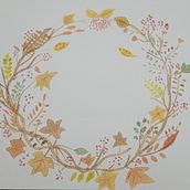 Acuarela floral. Un proyecto de Ilustración tradicional, Bellas Artes, Pintura y Pintura a la acuarela de Viviana Rojas Moreno - 21.12.2025