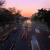 Atardecer en Buenos Aires. Fotografia, Retoque fotográfico, Fotografia digital, Composição fotográfica, e Teoria da cor projeto de Marisol Cecilia Meza - 22.12.2025