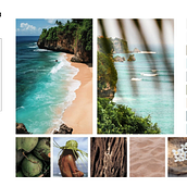 Moodboard BALI. Un projet de Br, ing et identité, Retail design, Décoration, Design , Design graphique, Architecture d'intérieur, Décoration d'intérieur , et Design d'intérieur de valentinabellaw - 25.12.2025