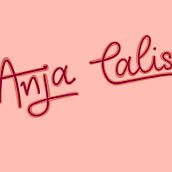 Kid-lit artist’s hand-lettered name. Projekt z dziedziny  Pismo dekorac, jne, Liternictwo c, frowe, T i pografia użytkownika anja_calise - 25.12.2025