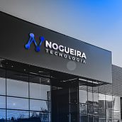 Identidade Visual Nogueira Tecnologia. Br, ing, Identit, Design, Digital Design, Logo Design, Stationer, and Design project by Esdras Pereira - 12.26.2025