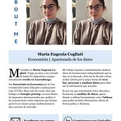 About me - Maria Eugenia. Projekt z dziedziny Komunikacja, Cop, writing, Pisanie i Tworzenie treści użytkownika Maria Eugenia Cogliati - 29.12.2025