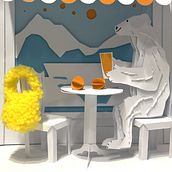 Winter window display - kids fashion . Desain Ritel, Desain Set, Dan Desain Spasial proyek oleh sandra_zaniewska - 12.29.2025