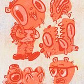 Red Art . Ilustrasi Digital proyek oleh nate_23 - 12.31.2025