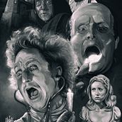 Genç Frankenstein . % Giordano Aita tarafından hazırlanan Dijital İllüstras, Ve on projesi - 01.02.2026