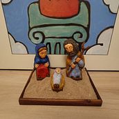 Belén personal. Un proyecto de Artesanía, Pintura decorativa, Bellas Artes y Escultura de Alvaro Belmonte - 03.01.2026