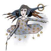 Wodan is a girl  Ein Projekt aus dem Bereich Zeichnung, Traditionelle Illustration, Malerei und Aquarellmalerei von hermastarreveld - 04.01.2026