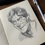 Pencils portraits . Desenho, Desenho de retrato, Sketchbook, Esboçado, e Artes plásticas projeto de ahmed ibrahim - 06.01.2026