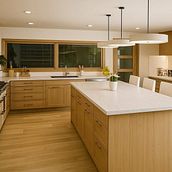 Render cocina-comedor . Design interior, ArchVIZ, Ilustrație arhitecturală și Design de iluminat de Josefa Latorre González - 01.07.2026