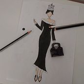 ✨️Proyecto final✨️. Sketching, Digital Drawing, Fashion Design, Traditional illustration, and Fashion Illustration	 project by billy_trejo - 01.09.2026