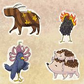 Cute animals. Character Design, Digital Drawing, Digital Illustration, and Drawing project by violetwatch169 - 01.11.2026