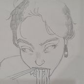 portrait sketch booking:  exploring the human face. Artistic Drawing, Drawing, Portrait Drawing, Sketchbook, and Sketching project by Hajar Al Alawi - 01.11.2026