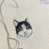 Mini Bordado de Pet  . Broderie, Design de bijuterii și Design textil de Daniely Souza - 01.12.2026