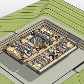 DORMITORY BUILDING . % Mustafa A. Salman tarafından hazırlanan 3D, Mimarlık, Dijital Mimarlık, İç Mimarlık, 3D Modelleme, Ve ArchVIZ projesi - 01.13.2026