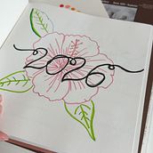 Journaling. Un projet de Dessin, Lettering manuel, Lettering, Illustration traditionnelle, Artisanat, Créativité, DIY, Beaux Arts, La pleine conscience, Carnet de croquis , et Esquisse  de Florencia Gonzalez - 13.01.2026