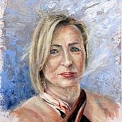 Retrato de Carmen. Fine Arts, Traditional illustration, Oil Painting, and Painting project by Francisco Alcalá Chacón - 01.15.2026