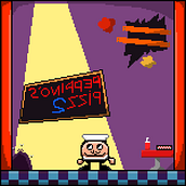 fake peppito. Een project van Ontwerp van personages, Videogames, Pixel art y Videogame-ontwerp van Arthur Echenique - 16.01.2026