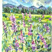 Landscape Painting with Gouache project. Gouache Painting, Painting, Fine Arts, and Naturalistic Illustration project by susanspw5 - 01.16.2026