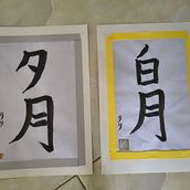 NIght and Bright Moon . Caligrafie de rhirie - 01.17.2026