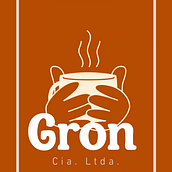 Gron: Cafeteria . Pencitraan Merek, Identitas, Desain, Desain Logo, Desain Grafis, Desain Tipografi, Dan Tipografi proyek oleh Jonathan Lucas Bortoli - 01.18.2026